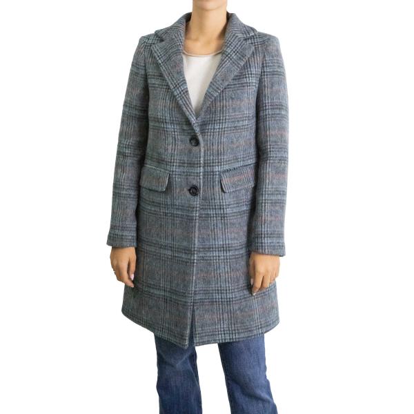 Cappotto principe di galles in lana